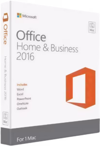 Microsoft Office 2016 Home & Business (MAC)